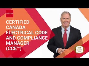 Certified Canada Electrical Code and Compliance Manager (CCE™)