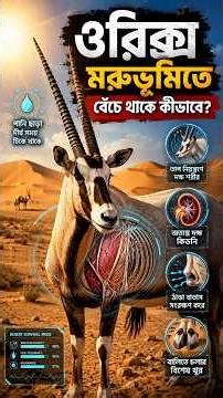 How Does an Oryx Survive in the Desert? 🏜️🦌