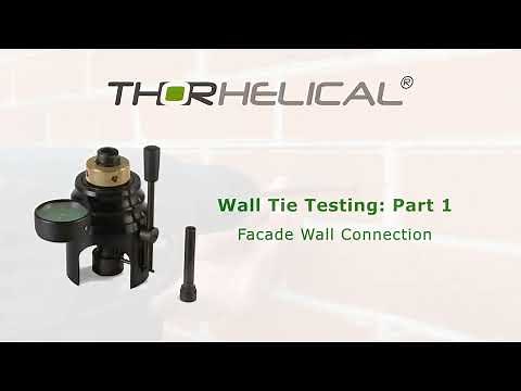 Wall Tie Testing Part 1 Facade Wall