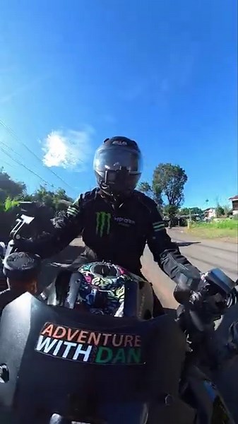 Loaded Z900 wheelie | Adventure with Dan