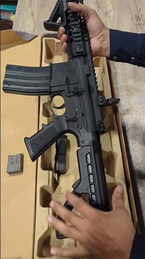 Crossman Dpms SBR Full Auto Blowback Rifle #shortsfeed #airsoft #trending #airgunreview #crosman