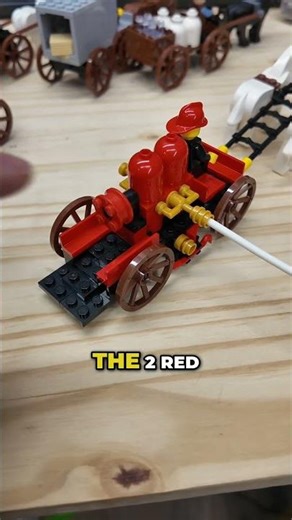 LEGO 1920s Fire Wagon! Custom Fire Engine Cart for My 1920s LEGO City