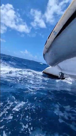 南太平洋セーリング・30ノットの貿易風で快走中 #ヨット #sailing #ocean