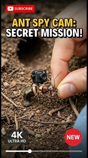 Exploring the Hidden World of Ants | Mounted Micro Camera POV Inside a Massive Ant Colony
