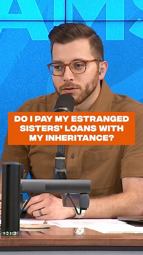1.6M views · 11K reactions | Michael called into The Ramsey Show wondering if he should use his inheritance from his father to pay off his estranged sister’s student loans. | George Kamel | Facebook