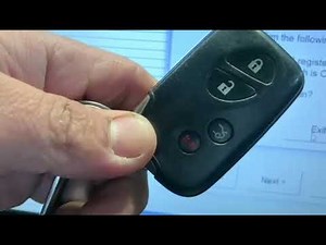 How to program a key in the new smart key ecu of Lexus toyota #lexus #toyota #shortvideo #reel