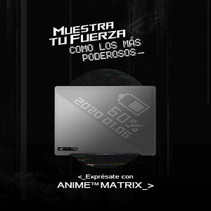 47 shares · 35 comments | ¡La era del portátil compacto ultra poderoso ya comenzó! Deslumbra a tu oponente con AniMe Matrix™ del nuevo ROG ZEPHYRUS G14. Consigue la victoria. #ROG #ZephyrusG14 | ASUS Republic of Gamers | Facebook