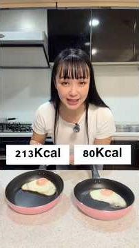 【ダイエット】どっちの目玉焼きを食べる？ #ダイエット #やせる #痩せる #痩せる方法