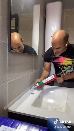 Tip: How to apply silicone sealant properly ☺️