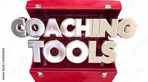Coaching Tools Team Building Leadership Toolbox 3d Animation Stock Video