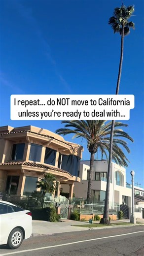 I repeat… do NOT move to California unless you’re ready to deal with… 1️⃣ Trading “stuff” for experiences Maybe a smaller house, but you’re outside more, walking more, living more. Most relocation clients tell me their life actually feels bigger in San Clemente, Dana Point, Encinitas, or La Jolla. 2️⃣ Your out-of-state friends suddenly visiting a lot more Funny how people from the Midwest and East Coast start planning trips once you live near the beach 🙂 Birthdays become beach days, long weeken