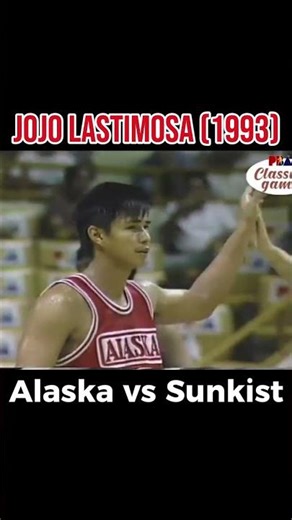 PBA LEGENDS: JOJO LASTIMOSA (1993) ALASKA VS SWIFT