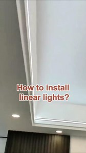 How to install linear lights? #lightdesign #ledlights #led #lightingdesign #lightingdecor #homedecoratıon #homedecor #interiordesign #homeowners #interiordesigner #art #style #followme | Flame Glow Lighting | Facebook