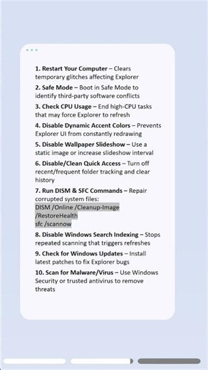 Why does Windows keep updating File Explorer and disrupting your workflow? #fileexplorer #update