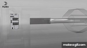 Aluminium Extrusion - An Inside The Machine View Of The Aluminium Extrusion Process on Make a GIF