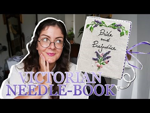 Victorian Crafts: Making a Needle-Book | beginner friendly scrap busting sewing project