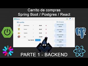 Carrito de compras básico con Spring Boot + React - Parte 1