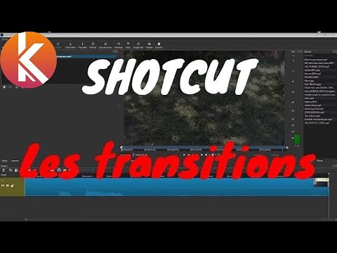 Le montage vidéo gratuit avec SHOTCUT : les transitions et fondus | TUTORIEL #4