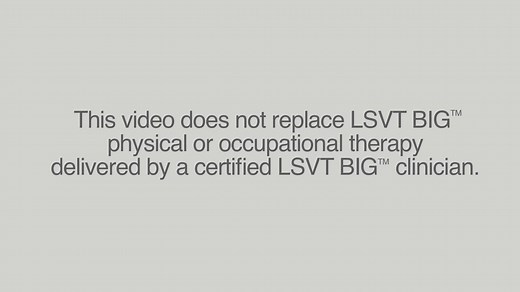 The LSVT BIG® Homework Helper! Exercises to Improve Movement, Balance and Posture