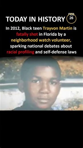 The Shooting That Forced America to Talk About Race #TrayvonMartin