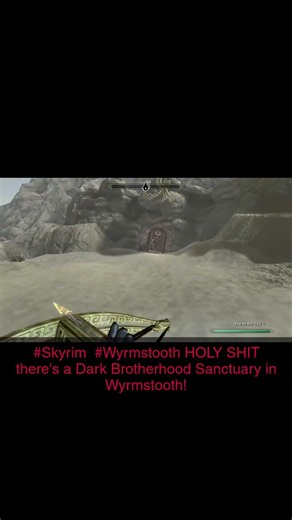 #Skyrim #Wyrmstooth HOLY SHIT there's a Dark Brotherhood Sanctuary in Wyrmstooth!