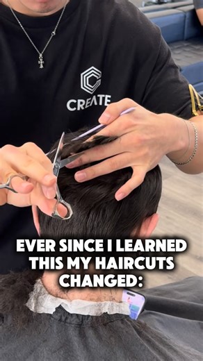 JULIAN on Instagram: "Ever since I learned this my haircuts changed: Once I began to start to texturize the hair and took time to do it my haircuts changed drastically in a good way. When you are able to go through your precision cutting and have extra time at the end of your cut to texturize it, it makes a big difference. The way that you texturize the hair is by point cutting and slicing in between the hair to create breaks in the hair so that the hairs stack, lays softer, or has movements. Th