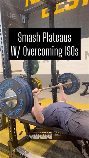 Smash Bench Press Plateaus With Overcoming Isometrics