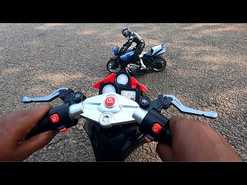RC Gravity Induction Real Handle 4D Sports Bike!!!