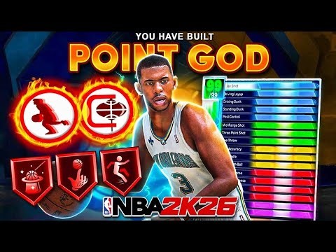 This 6'4 Demigod PG Build is BREAKING NBA 2K26 Right Now