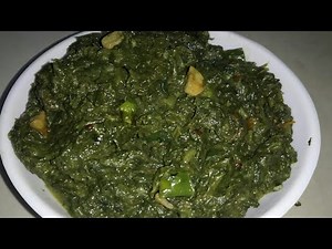 Palak Ka Saag | Spinach Curry | Dhaba Style Palak Saag Recipe | North Indian Greens Spinach Saag
