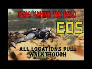 Mass Effect Andromeda: Eos Task Naming the Dead Walkthrough, All Locations Walkthrough