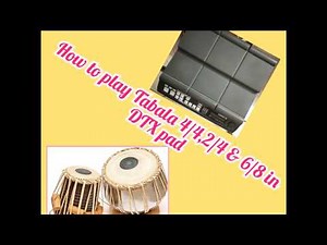 Tabala Tutorial |Yamaha Dtx Multi 12