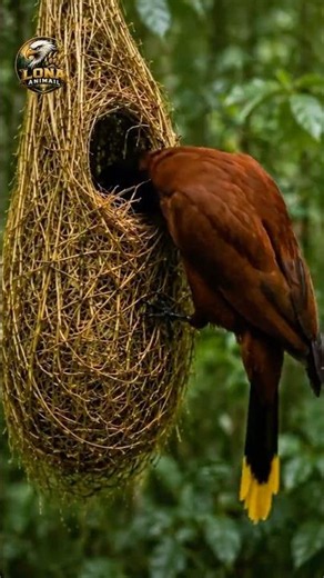This Nest Looks Impossible! #MontezumaOropendola #NatureBuilders #WildlifeDocumentary
