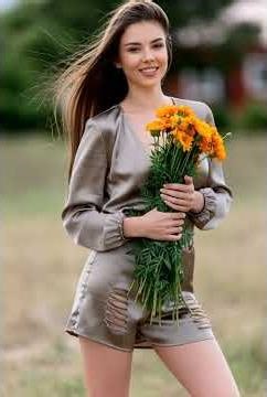 Relaxing Nature with a Beautiful Girl Bird Sounds for Sleep & Focus 25