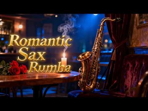 🎷 Romantic Sax Rumba Bolero Night EN VIVO 🔴 Música Instrumental Suave para Noches de Amor