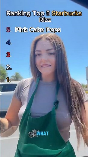Ranking Top 5 Starbucks Rizz ☕🥵