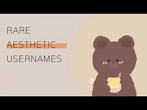 RARE AESTHETIC USERNAMES | with bella | part 46