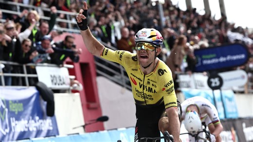 Paris-Roubaix 2026: le vibrant hommage de Wout van Aert à son ancien coéquipier décédé après son triomphe face à Pogacar