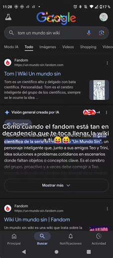 Un Mundo Sin: Reflexiones sobre Fandom y Creatividad