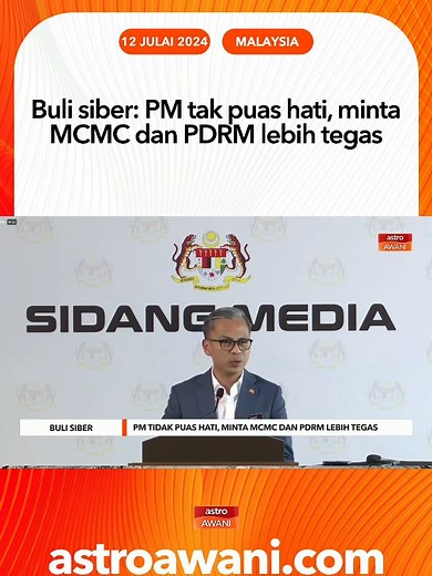 Menangani Buli Siber: Langkah MCMC dan PDRM