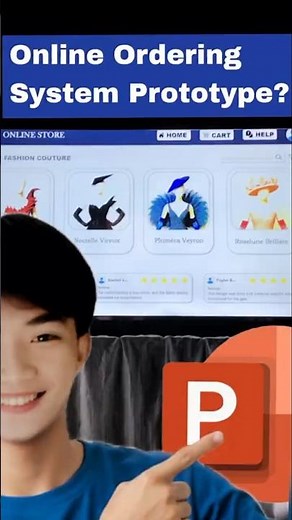 make a real website prototype in powerpoint 🤯✨