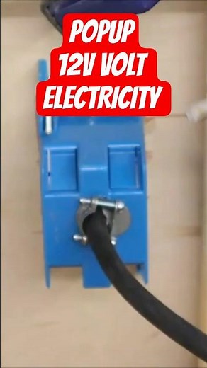 Pop Up Camper ELECTRICITY Explained ⚡ 12V Battery + Inverter Setup (PT 19)