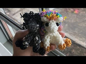 Mini Unicorn/Horse ~ Loomigurumi Tutorial (RainbowLoom)