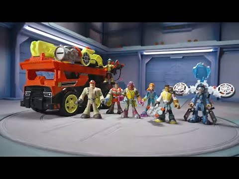 Rescue Heroes Transforming Fire Truck