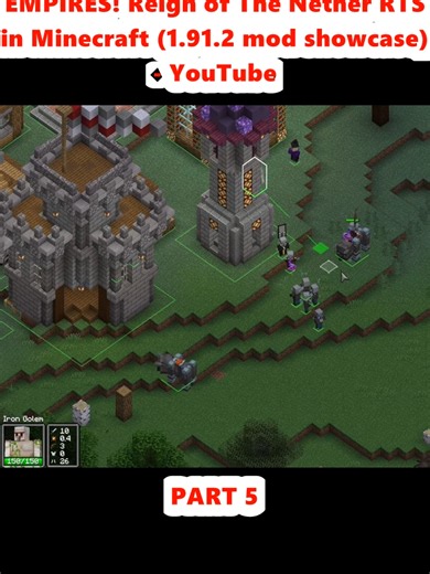 Turn Minecraft into AGE OF EMPIRES! Reign of The Nether RTS in Minecraft (1.91.2 mod showcase) - YouTube (5)