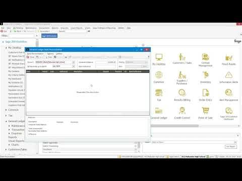 Bank Reconciliation Process in Sage Evolution 200 By Mr Mashira #rczAccounting