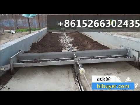 Automatic manure cleaning machine for poultry chicken goat pig farm