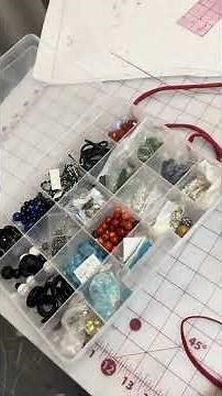 How to end Draw String with large hole beads