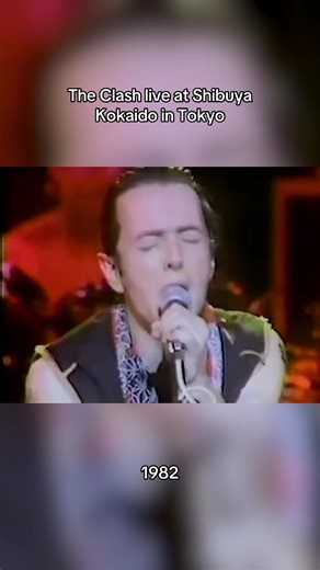 The Clash Live Performance at Shibuya Kokaido, 1982