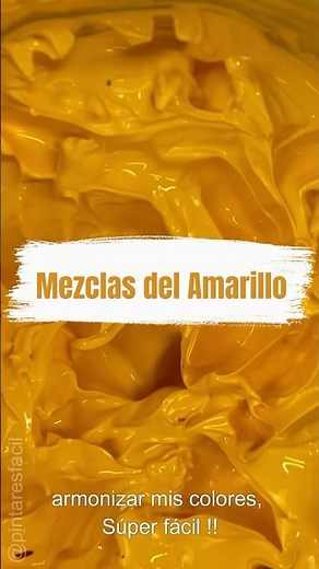 Mezclas del color Amarillo #shorts #color #arteparaprincipiantes